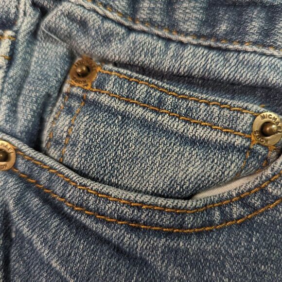 Women's Michael Kors Women's Denim Bootcut Jeans, Size 8 P - Picture 8 of 9